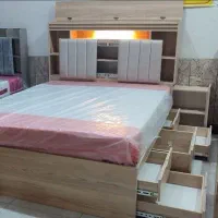 سرویس خواب.تخت یک نفره.چکی 10ماهه