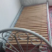 تخت فلزی تک نفره