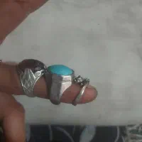 سه عدد انگشتل مردانه اصل نقره ۹۲۵