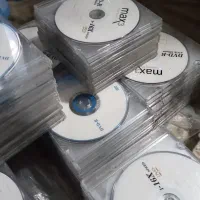 ۱۷۳ عدد دی وی دی  ( DVD )خام با جلد