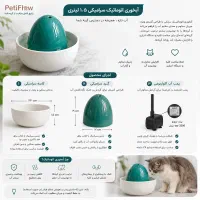 آبخوری اتوماتیک سرامیکی پتی‌فلو+ارسال رایگان تهران