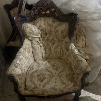 یک دست مبل چوبی ۹نفره