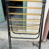 بند رخت فلزی مشکی طلایی