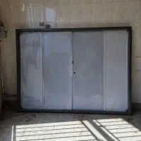 درب پارکینگ سنگین وزن عرض ۲/۷۰ و ارتفاع ۲