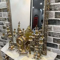 آیینه و شمعدان پتینه