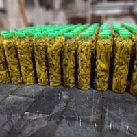 بطری عمده خیارشور زیتون بسته بندی