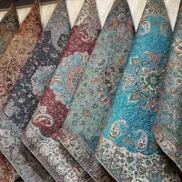 رومیزی ترمه اصیل اصفهان کادویی ابعاد 1*1