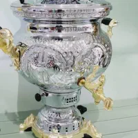 سماور گازی ۸لیتری برنزی