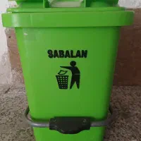 سطل زباله پدالی دار سبلان و سطل اداری