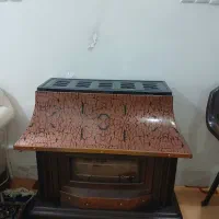 بخاری گازی طرح شومینه