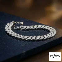 دستبند نقره کد ۱۷۰۳ (گالری نقره سینا)