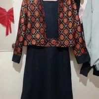 مانتو سارافانی مشکی