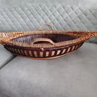 سبد حصیر بافی زیبا