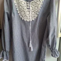 شومیز دخترانه راه راه