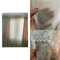 پرده پذیرایی و اتاق خواب