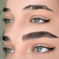 میکرو بلیدینگ ابرو دخترونه مویی تار به تار و طبیعی