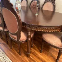 میز ناهار خوری ۱۲نفره چوب