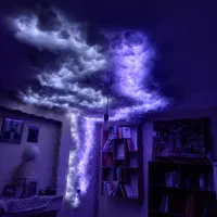 ریسه RGB هوشمند و سقف ابری