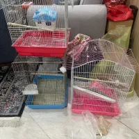 قفس پرنده3عدد در حدنو دونه ای ۷۰۰هزار تومان