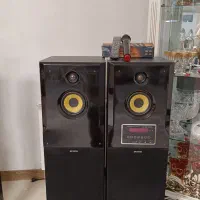 اسپیکر دو قلو با بیس قوی کاملا سالم