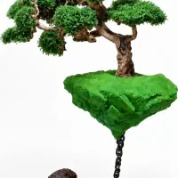 درختچه مومیایی شده (جاودان طبیعی)
