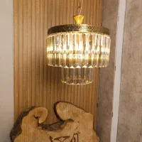 لوستر کریستالی مدرن )سانتی