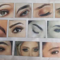 خدمات رنگ و کوتاهی و اصلاح ابرو باهدیه ی ویژه