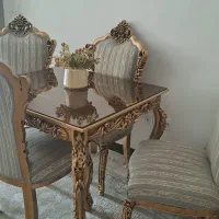 میز به همراه ۲ صندلی