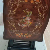 جلو مبلی چوبی تاشو