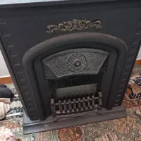 بخاری شومینه ای پر شعله زیاد استفاده نشده