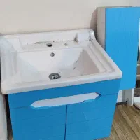 روشویی با کابین و سنگ سرویس بهداشتی