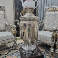 سماور برنجی گازی