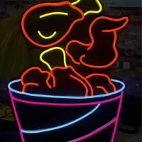 تابلو نئون طرح سوخاری