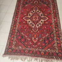 فرش دست بافت طرح قشقایی بدون پارگی و ساییدگی