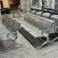 صندلی فلزی چند نفره انتظار