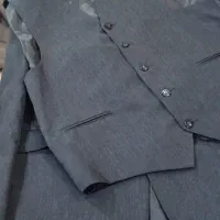 کت شلوار خاکستری