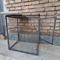 قفس آهنی بزرگ جفت خوان
