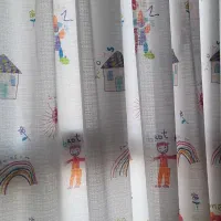 ۳ تکه پرده اتاق خواب کودک و نوجوان ترک