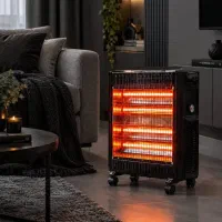 بخاری برقی 2600 وات فن دار برووات