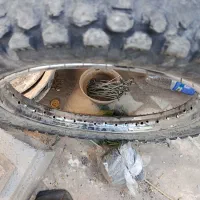 طوقه تریل همراه با سیم تویی