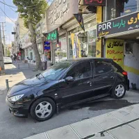 206 تیپ 5 مشکی مدل 1384