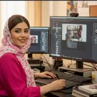 دو نفر فتوشاپکار آقا و خانم
