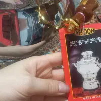 سماور افسون دسته چوبی