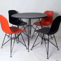 میز  صندلی  ناصر وپایه فلزی