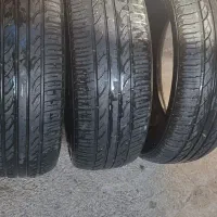 تایرخارجی مارشال۲۰۵×۱۵ودوعددتایر گلدستون۱۶۵×۱۳