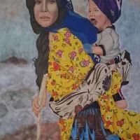 تابلو نقاشی(تندیس عشق )