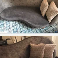 مبل سه نفره راحتی به همراه میز جلو مبلی