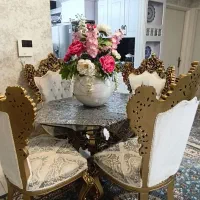 میز ناهار خوری ۴ نفره چوب راش