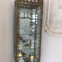 بوفه و آینه و شمعدان برنز