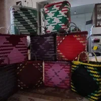 زنبیل حصیری